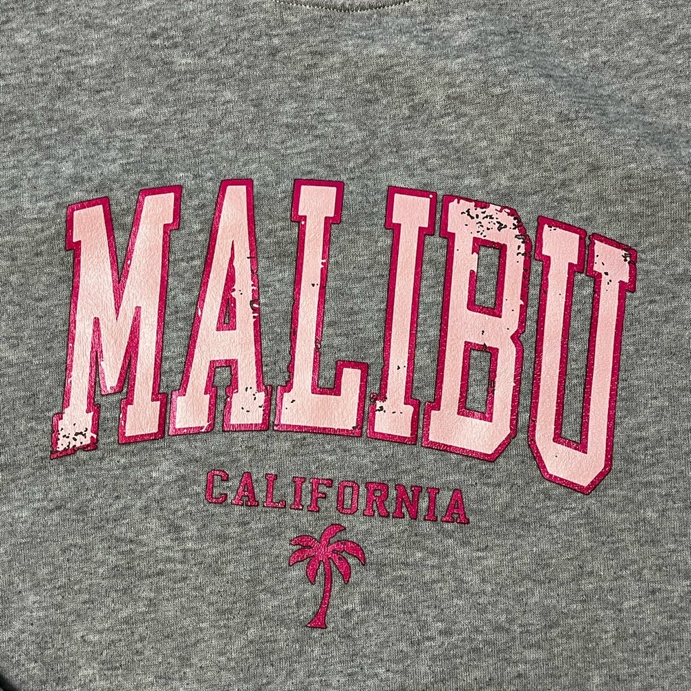 SHEIN California Themed West Coast Sweatshirts BUNDLE OF (3)- Navy Blue and Grey - Picture 8 of 16